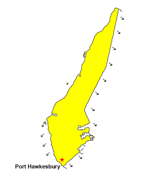 Map - Inverness County, Nova Scotia